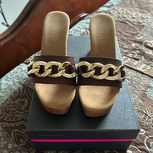 Vince Camuto clog sandal.